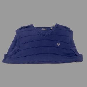 Navy Blue Chaps Sweater Vest